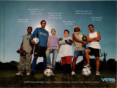 Verb - US DHS, CDC (2005) - Print Ad/Mini Poster Promo Art