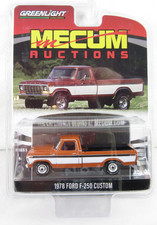MECUM AUCTIONS 1978 FORD F-250 CUSTOM * NEW Greenlight *  Diecast Car
