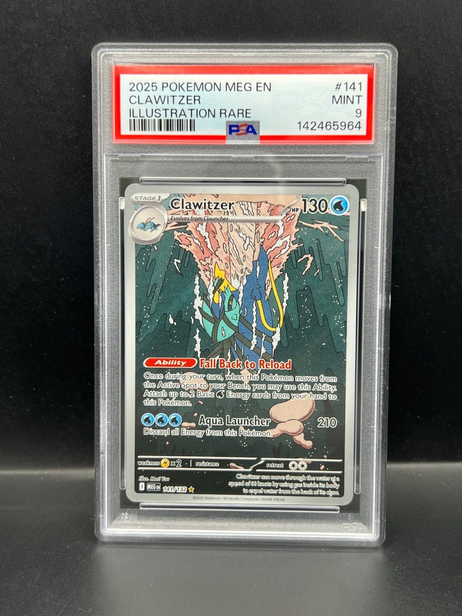 Clawitzer 141/132 Me01: Mega Evolution Holo for sale online | eBay