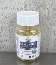 Hyaluronic Acid with Collagen  Vitamin C 850mg   60 Capsules Non-GMO