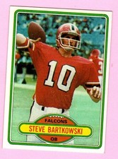 1980 Topps Steve Bartkowski #289 Atlanta Falcons