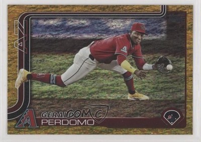 2025 Topps Series 1 Gold Holo Foil 12/50 Geraldo Perdomo #228 1i0o