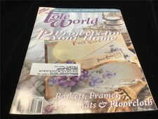 Tole World Magazine June 2000 12 Projects for Your Home, Baskets, Frames