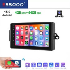 For 2003-2006 Chevrolet Tahoe Silverado Android 15 CarPlay Car Radio Stereo+AHD