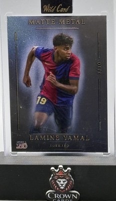 Lamine Yamal 2026 Wild Card Matte Metal America 250 Spain Barcelona 3/10