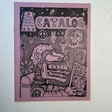 Thru Black Holes Catalog underground/mini comix Michael Roden 1984 T B H Comix