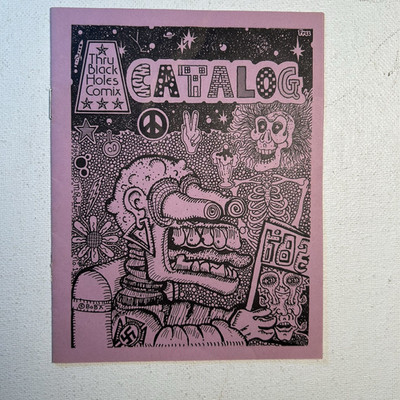 Thru Black Holes Catalog underground/mini comix Michael Roden 1984 T B H Comix
