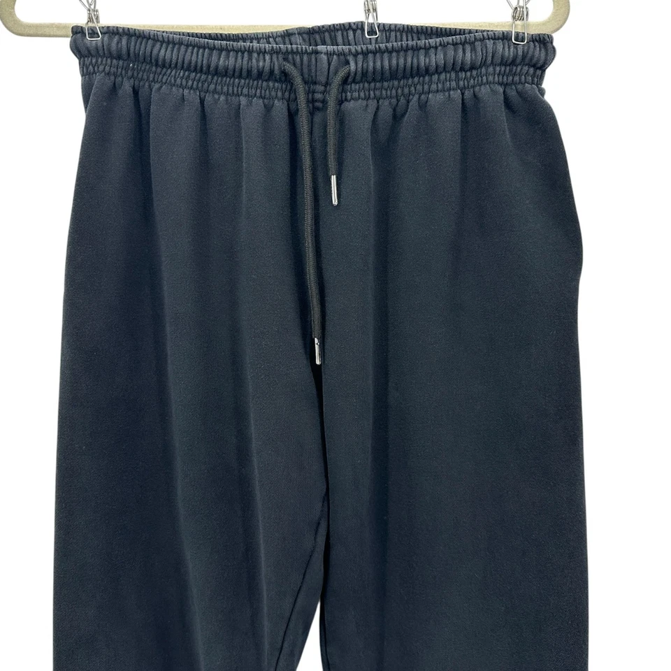 White Fox Boutique Womens Large Joggers Sweatpants Black Spell Out - Image 2 of 4