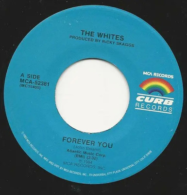 The Whites Forever You Vinyl Single 7inch NEAR MINT MCA Records