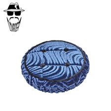 Original Lowrider 4 Button Blue Velour Steering Wheel Cover Plush Interior. Original Lowrider 4 Button Blue Velour Steering Wheel Cover Plush Interior.