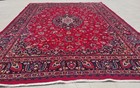 Amazing Hand Knotted Vintage Traditional Mashoud Wool Area Rug 13 x 10 Ft — photo 4