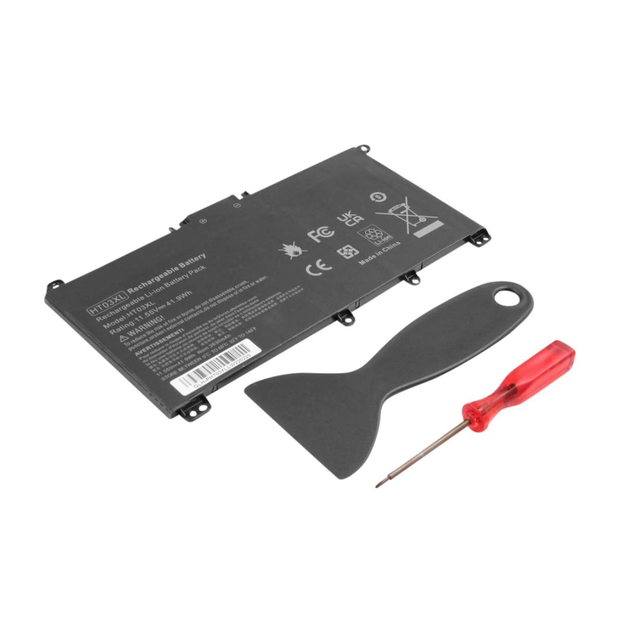 Batterie HP 255 G7 HT03XL pour remplacer une batterie gonflée ou usée