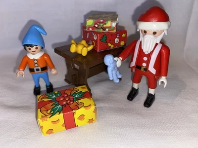 Playmobil Emballage Des Cadeaux Père Noël Lutin Christmas - Photo 1/2