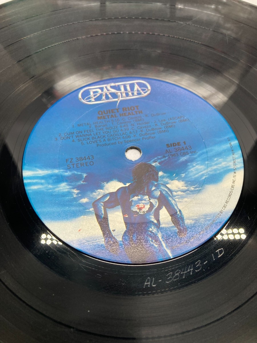Quiet Riot Metal Health Vintage Vinyl LP 1983 Pasha Record FZ