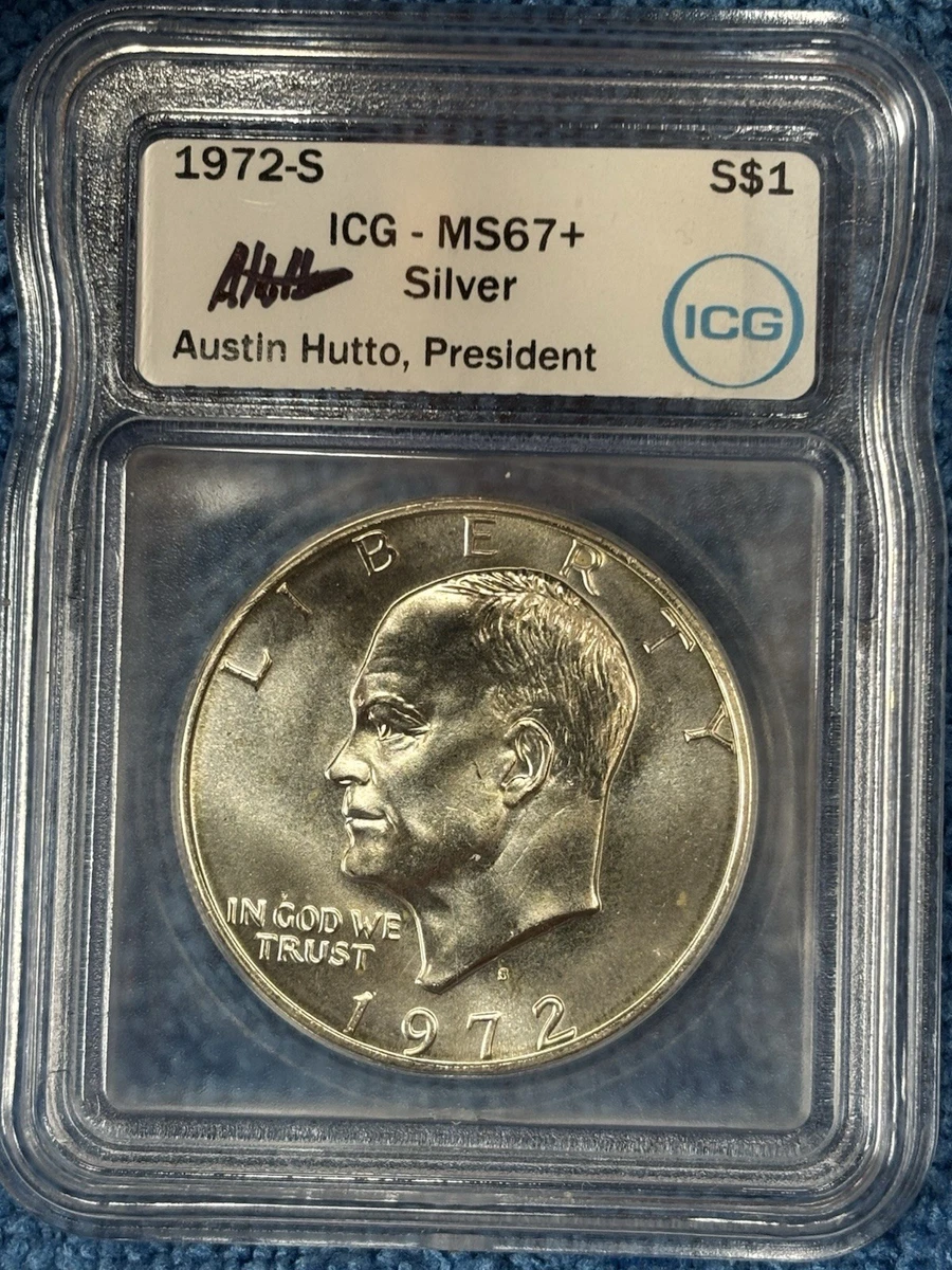 MS 67 Graded 1972 Eisenhower Dollars (1971-1978) for sale | eBay