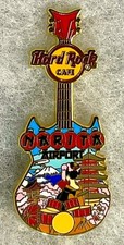 HARD ROCK CAFE NARITA TOKYO AIRPORT V18 CITY TEE GUITAR SERIES PIN # 100975