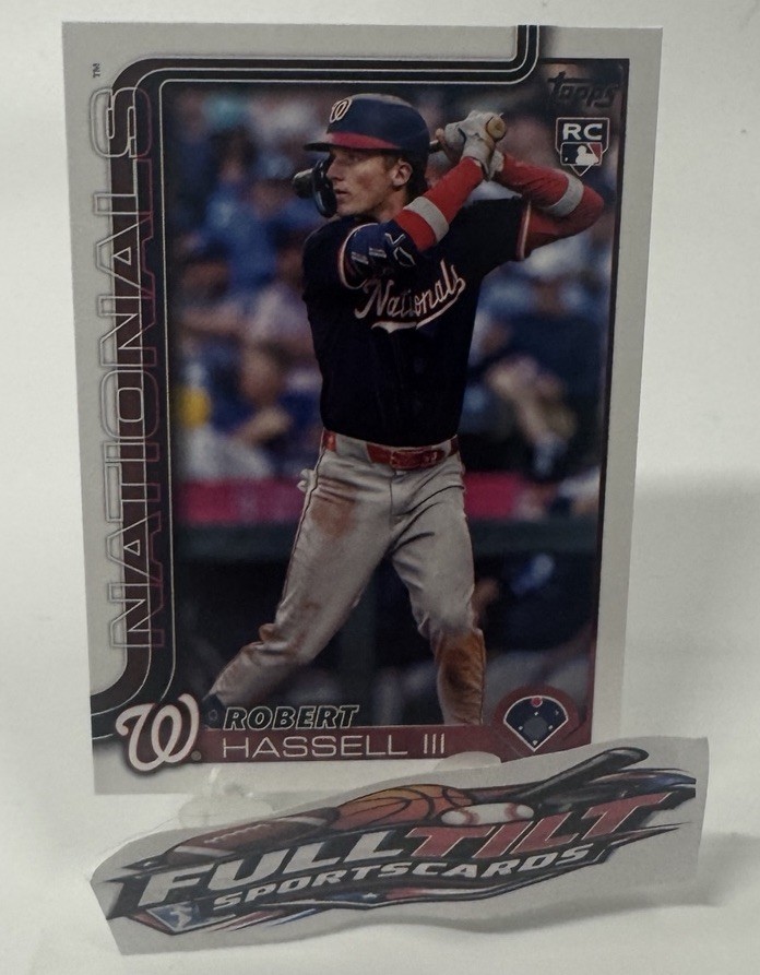 2025 Topps Update Series - Robert Hassell III #US109 (RC)