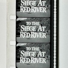 Movie Theater 16mm Movie Trailer Siege at Red River Van Johnson Joanne Dru 1954