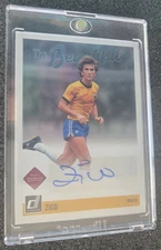 Panini Zico Beautiful Game Auto Autograph Brazil Brasil Flamengo Kashima Antlers