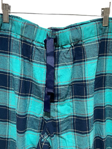 Lands’ End Women's Plaid Flannel Pajama Set XXL 2 Piece 100% Cotton Soft New - Picture 7 of 8