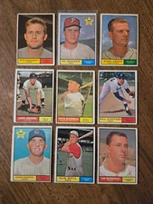 1961 TOPPS BASEBALL YOU PICK #201 - #400 ****FREE SHIPPING****