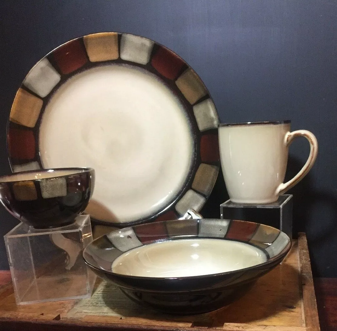 Pfaltzgraff Everyday TAOS Dinner Plate Soup Bowl or Berry Bowl