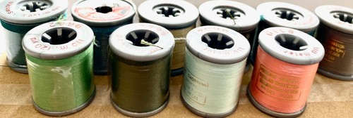 Vintage Molnlycke Sewing Thread x 9 Spools Various Colours & Lengths $13.50 - Picture 3 of 4