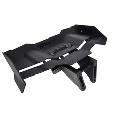 Fits Traxxas Sledge Rear Wing Black w/washer  Mount / Spoiler High Downforce