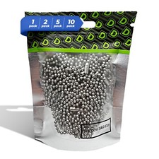 30" Stainless Steel Ball Chain Bead For Dog Tags Necklaces 304 Grade (1 - 10 pc)