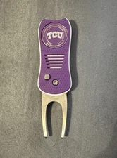 Team Golf Texas Christian University, Switchblade Divot Tool, New