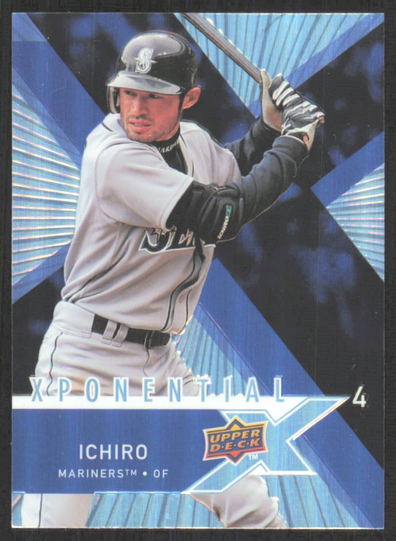 2008 Upper Deck X Xponential 4 Ichiro Suzuki #X4-IS