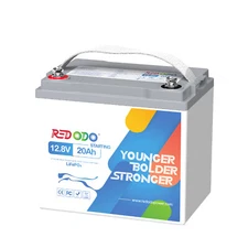 Redodo 12V 20Ah LiFePO4 Battery Cranking Marine Battery 800CCA IP67 Waterproof