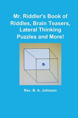 Mr. Riddler's Book of Riddles, Brain Teasers, Lateral T -  NEW B, A. Johnson 201