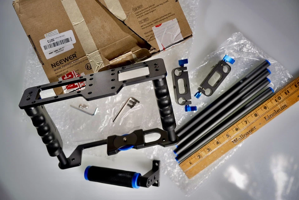 Neewer CG-MF Camera Cage Kit – DSLR/Mirrorless Stabilizer Rig Mount – Tested - Image 2 of 4