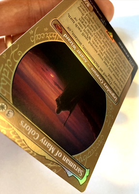 MTG Saruman of Many Colors (Showcase Foil) The Lord of the Rings
