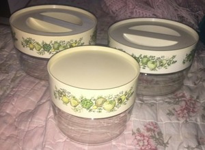 vintage pyrex glass lids