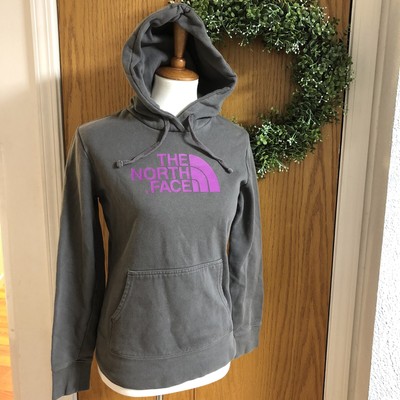 womens purple north face hoodie