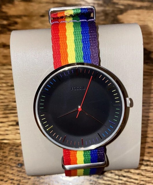 pride fossil watch
