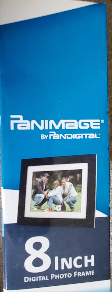 Pandigital Panimage 8" Digital Photo Frame Holds 6400 Images 1GB Memory NEW - Image 4 of 4