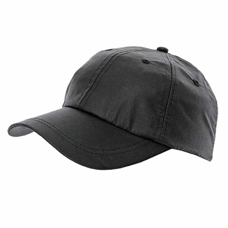 Fidra Adult Waxed cotton baseball cap 3 colours FAST DELIVERY 🚚💨