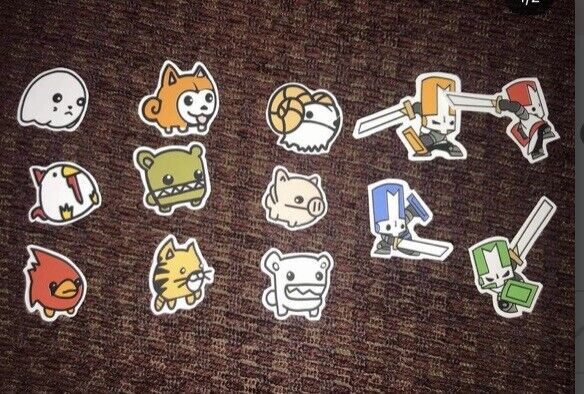 Castle Crashers Animal Sticker Pack 2 Sticker for Sale by Essentric