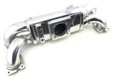 Polished Aluminium Inlet INTAKE MANIFOLD FITS WRX EJ20 GC8 GDB EJ25 2L 2.0L 2.5L