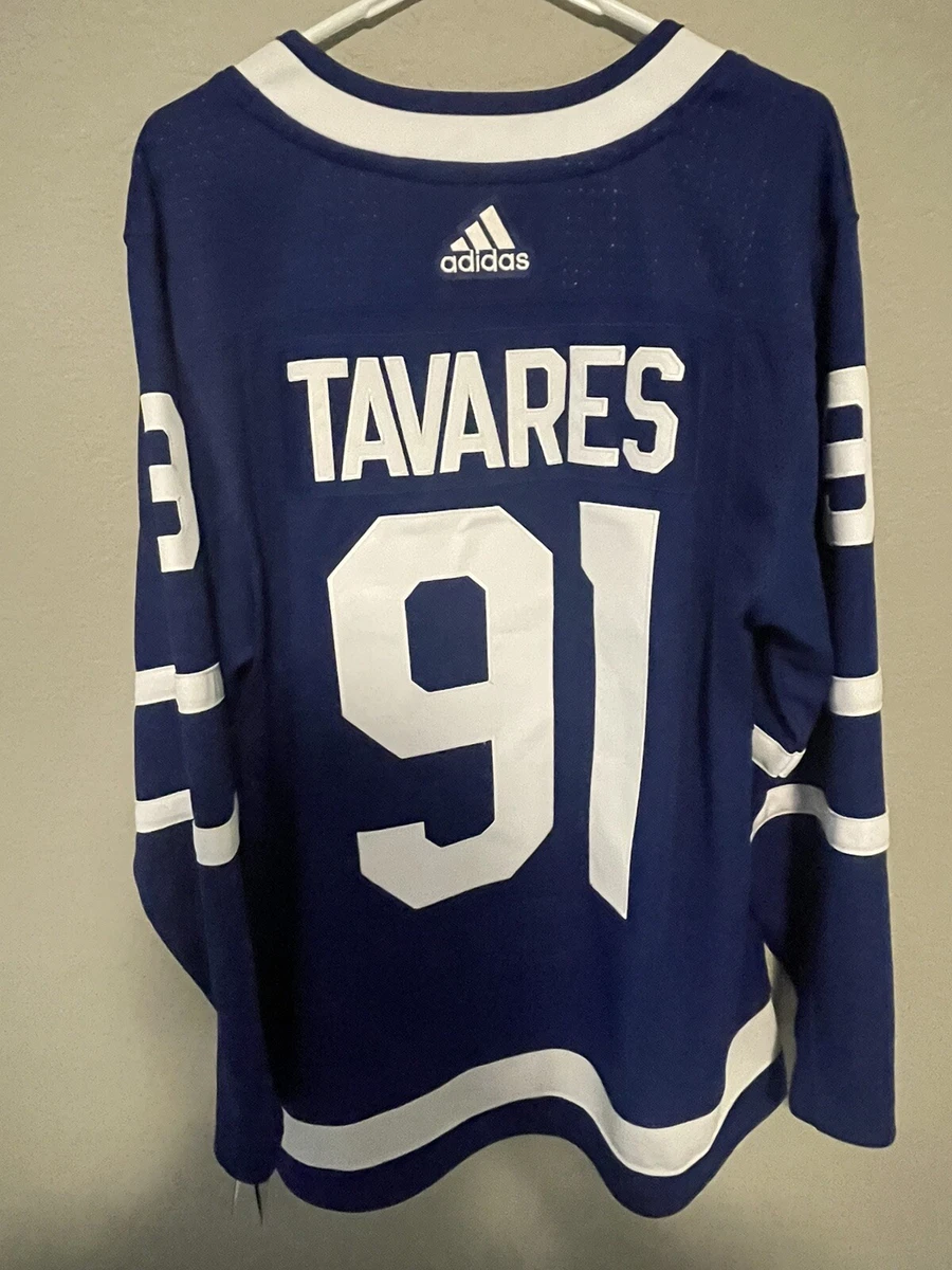 John Tavares Toronto Maple Leafs Autographed White Adidas Authentic Jersey