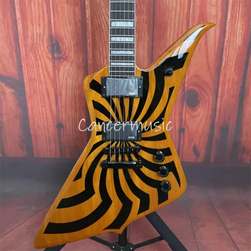 Wylde Audio Electric Guitar Rawtop Blood Eagle Buzzsaw Maple Neck Solid Body