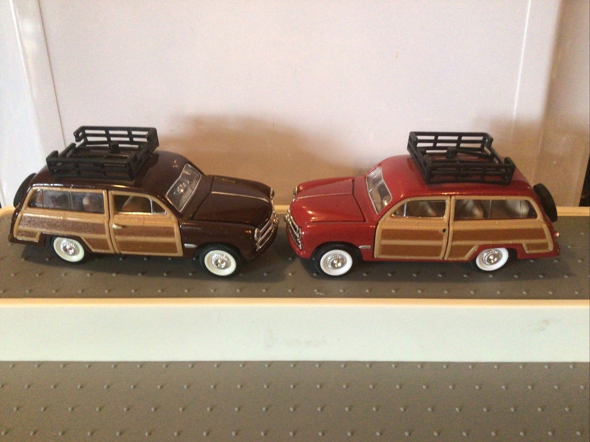 ミニカー 1949 FORD WOODY STATION WAGON 1949 Ford Woody Wagon 1:24 scale GREEN by Sunnyside | eBay