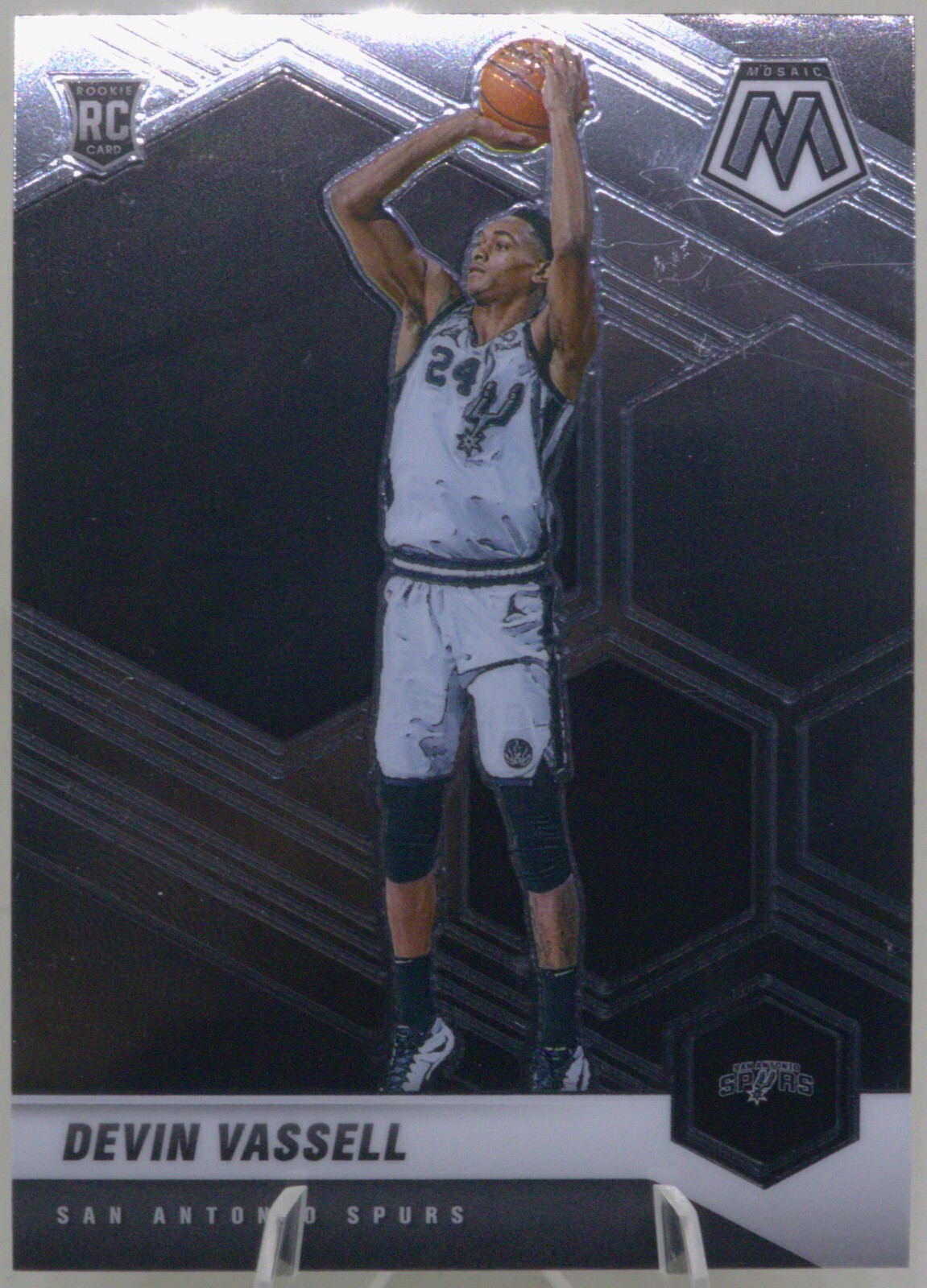 2020-21 Panini Mosaic Devin Vassell RC Rookie #221 SAN ANTONIO SPURS