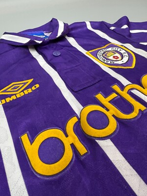 MANCHESTER CITY 1992 1994 AWAY SHIRT FOOTBALL SOCCER JERSEY UMBRO