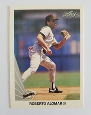 1990 Leaf #75 Roberto Alomar San Diego Padres
