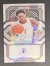 Jordan Burns 2021-22 Panini Prizm Draft Picks Hyper AUTO #CP-JBU