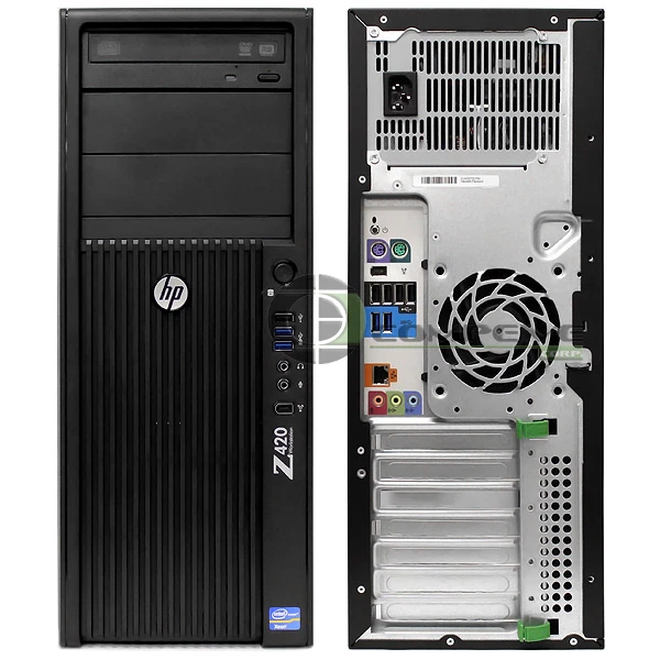 Estação de trabalho HP Z420 Intel E5-1620 3.6GHz 8GB 1TB HDD Nvidia Quadro 2000 - Imagem 2 de 2